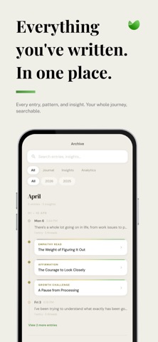 Empaithy: Your Therapy Journal Screenshot 4 of 7