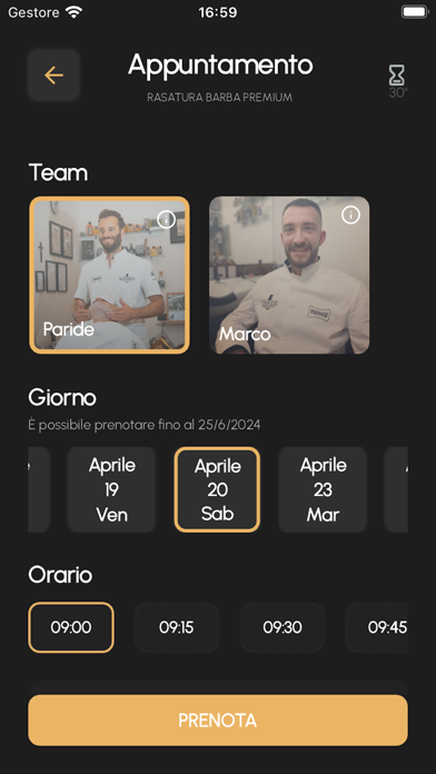 Paride Barber Classy Screenshot