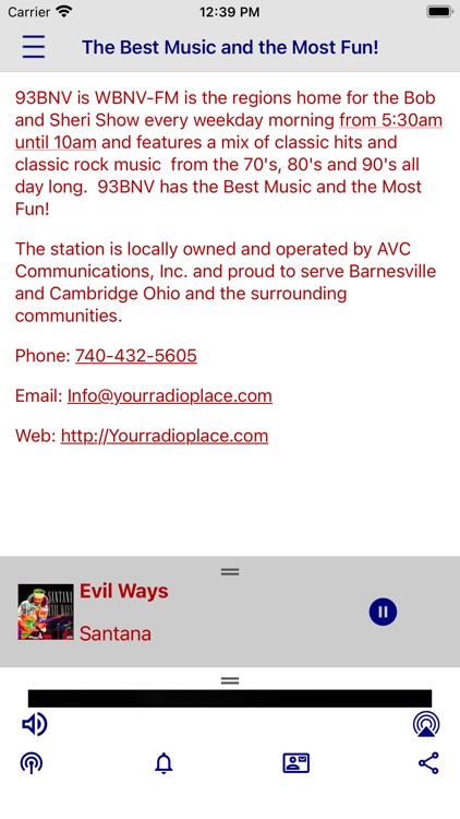 93BNV WBNV-FM