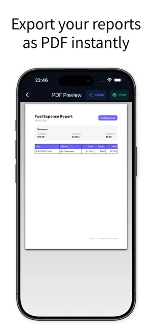 FuelExpense - Fuel Tracker screenshot 4