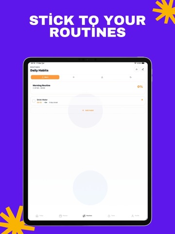 ADHD Planner For Adults & Quiz iPad screenshot