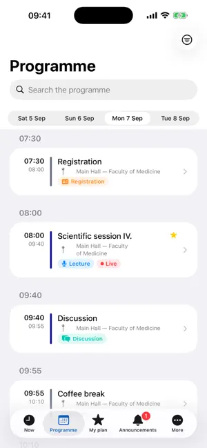 Congressa screenshot 2