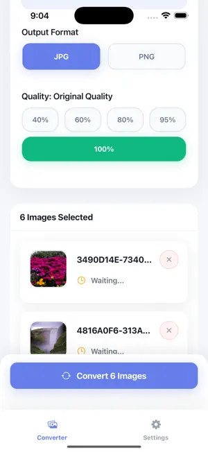 HEIC to JPG Image Converter • screenshot 2