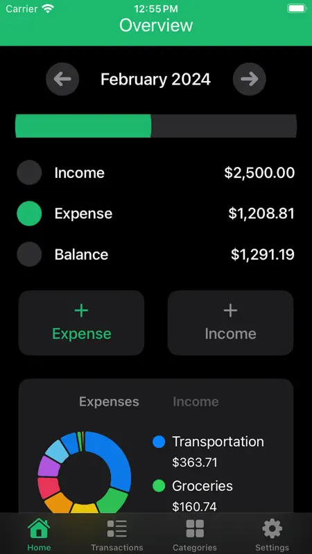 Expense & Income Tracker Daily screenshot 5 of 5