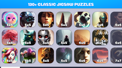 Screenshot #2 pour JigsawAI: Classic Puzzle Game