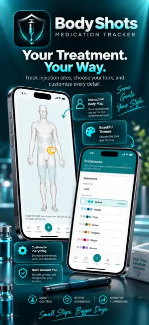 Body Shots Medication Tracker screenshot 3