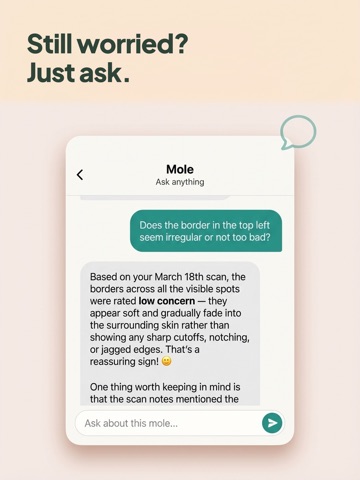 Mole Checker: Skin Scanner iPad screenshot
