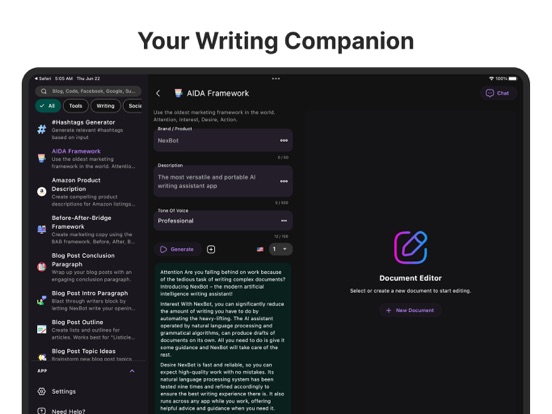 NexBot AI Writer Assistant