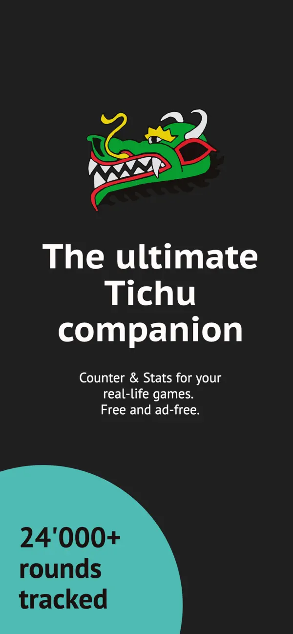 Screenshot #1 pour Tichu - Counter & Statistics