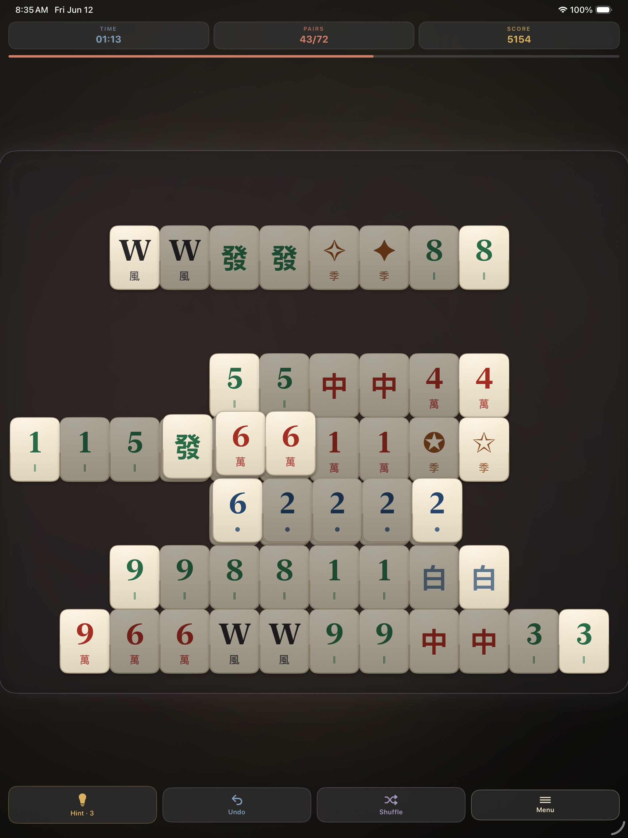 Mahjong Zen Garden screenshot 7