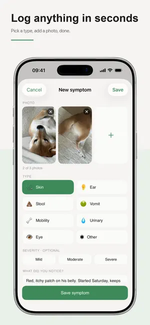 WoofLog: Dog Health Diary screenshot 4