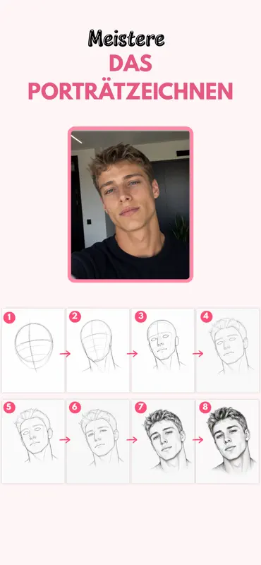 Sketch Steps: AI Loomis Draw screenshot 6 of 6