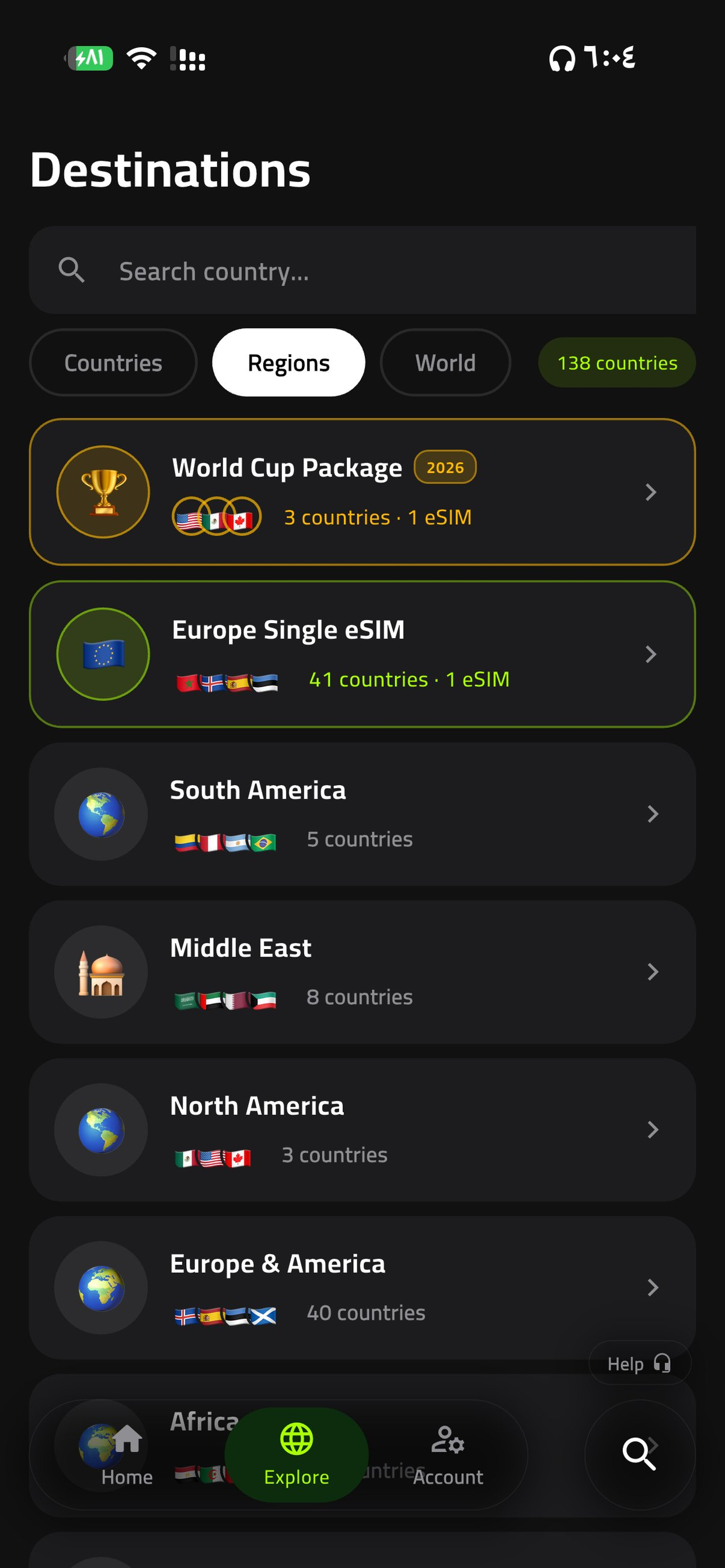 Veo eSIM - Internet for travel screenshot 4