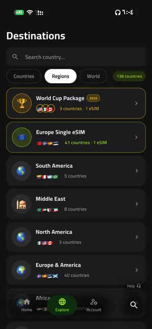 Veo eSIM - Internet for travel screenshot 4