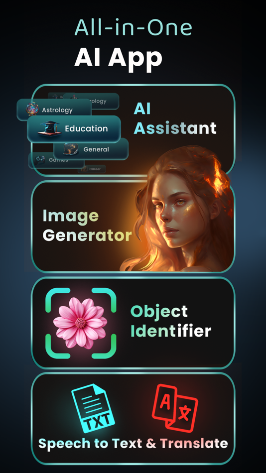 #5. Mentor AI - Ask Chatbot & Art (iOS) 由: Pati Game Studio