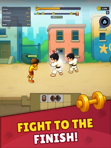 Healthy Fighter - Muscle Clash iPad screenshot