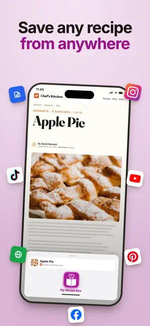 My Recipe Box: Cookbook & Plan screenshot 2