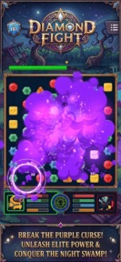 Diamond Fight: Match-3 RPG screenshot