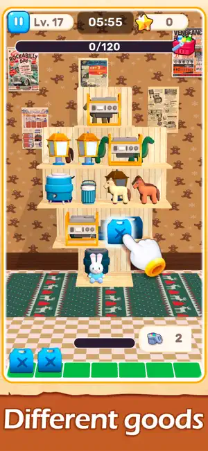 Goods Triple 3D-Sorting Puzzle screenshot 2