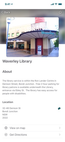 Waverley Library App Screenshot 6 of 6