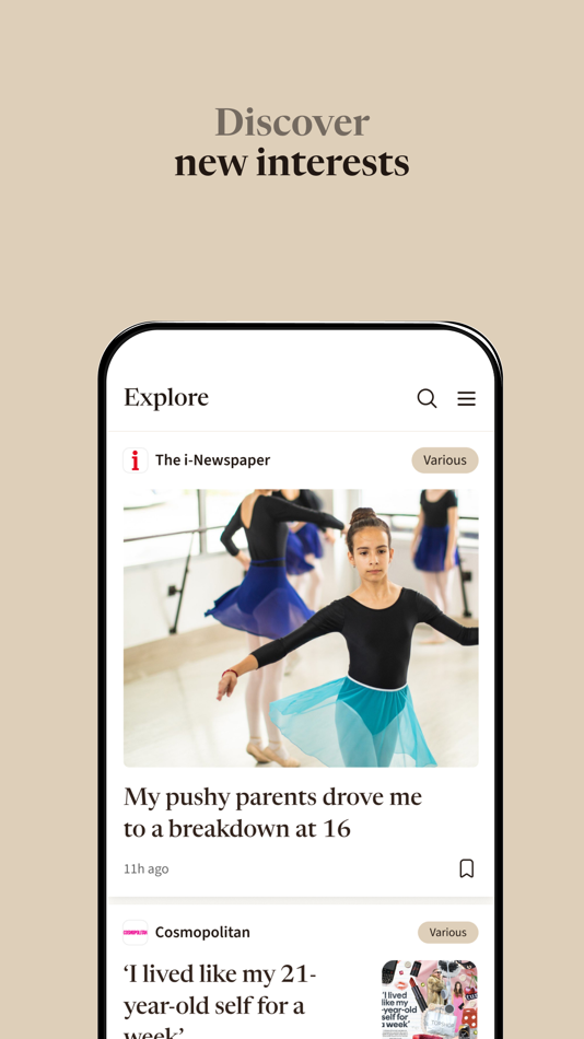 #5. Cafeyn - News & magazines (iOS) 由: LeKiosque.fr SAS