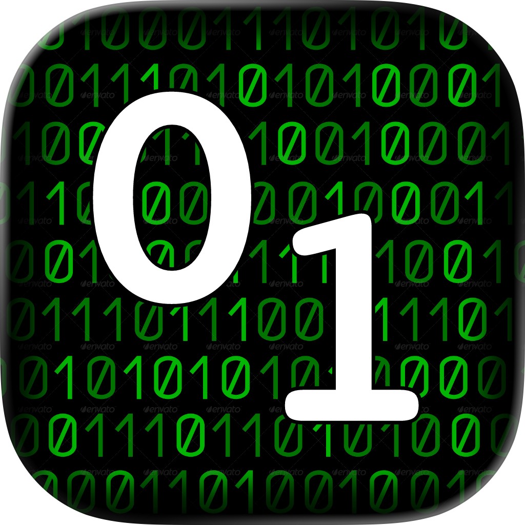 Apple App Store cover for Coding Game - Binary Hacker