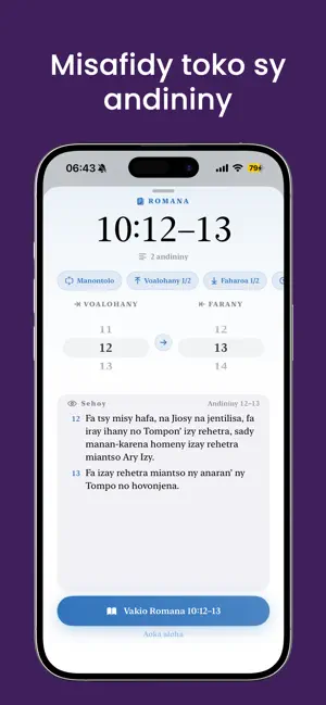 Baiboly Fihirana iPhone screenshot 2