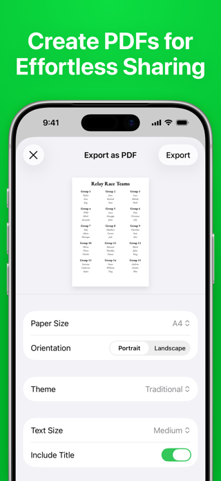 Groups - Random Team Generator Screenshot 6 of 10