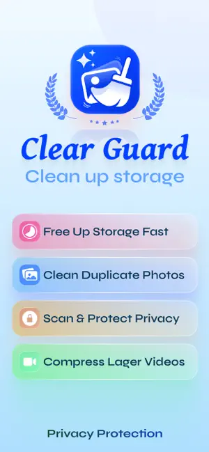 ClearGuard: AI Photo Cleaner screenshot 1