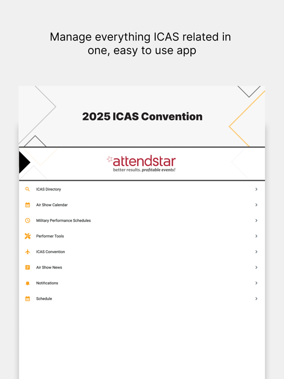 The ICAS App iPad screenshot 2 - Business app