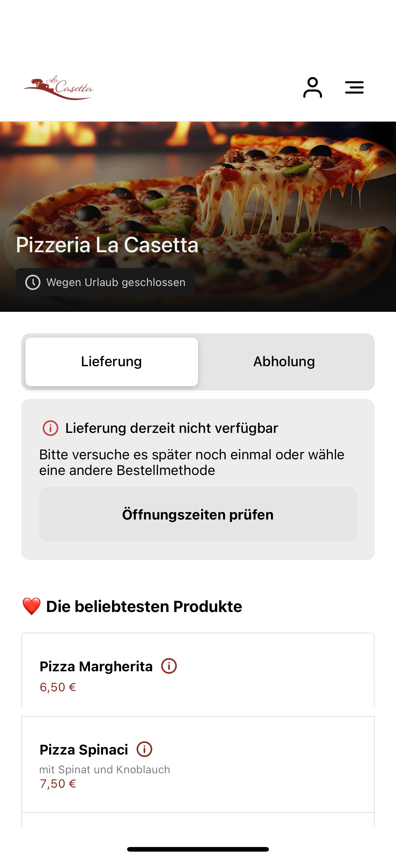 Pizzeria La Casetta DE