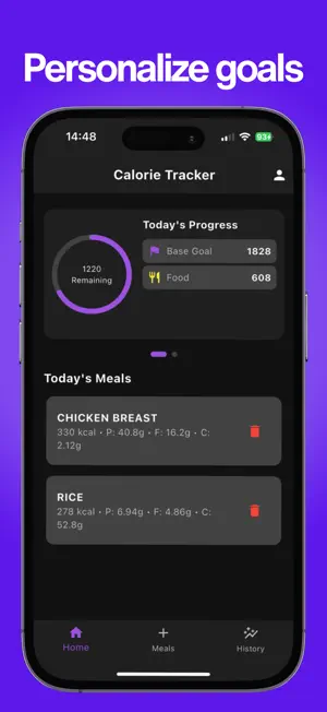 Calorie Counter Bro screenshot 2