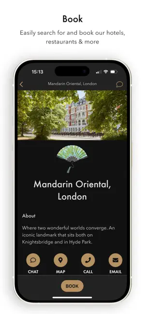 Mandarin Oriental Hotels screenshot 3