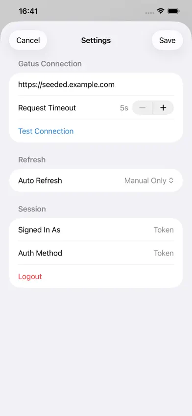 GatusPocket screenshot 3