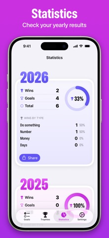 Goals - Wins Screenshot 3 of 9