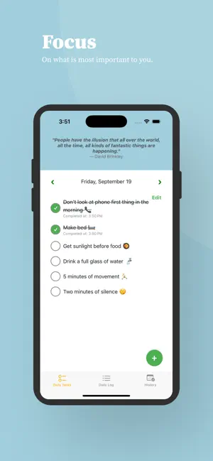 Focus on ... screenshot 1