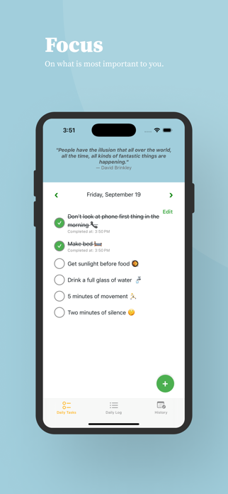 Focus on ... Screenshot 1 of 5
