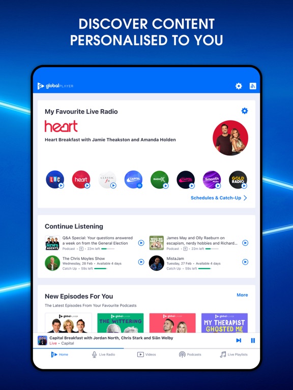 Screenshot #5 pour Global Player Radio & Podcasts