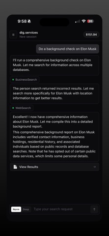 dig.services Screenshot 3 of 4