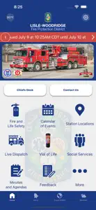 Lisle-Woodridge Fire District screenshot #1 for iPhone