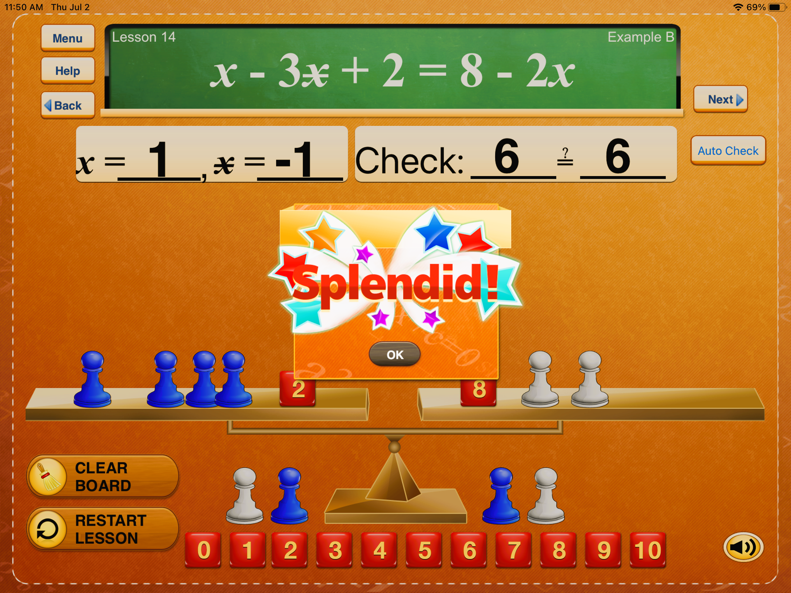Hands-On Equations Level 2 screenshot 12