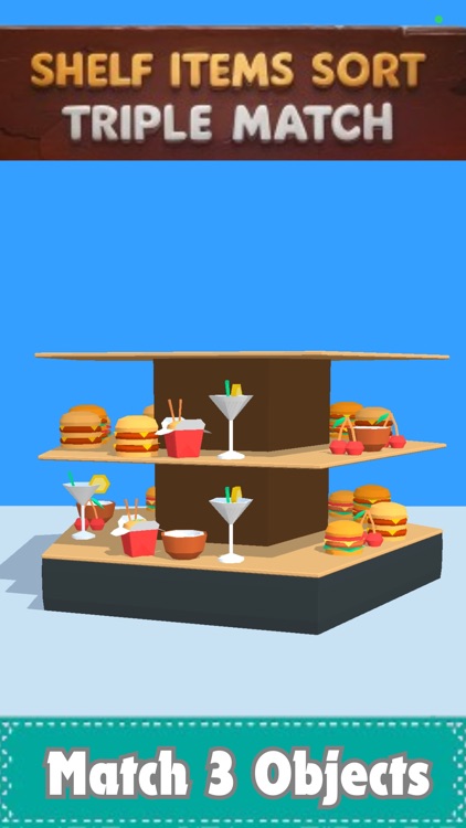 Shelf Items Sort: Triple Match