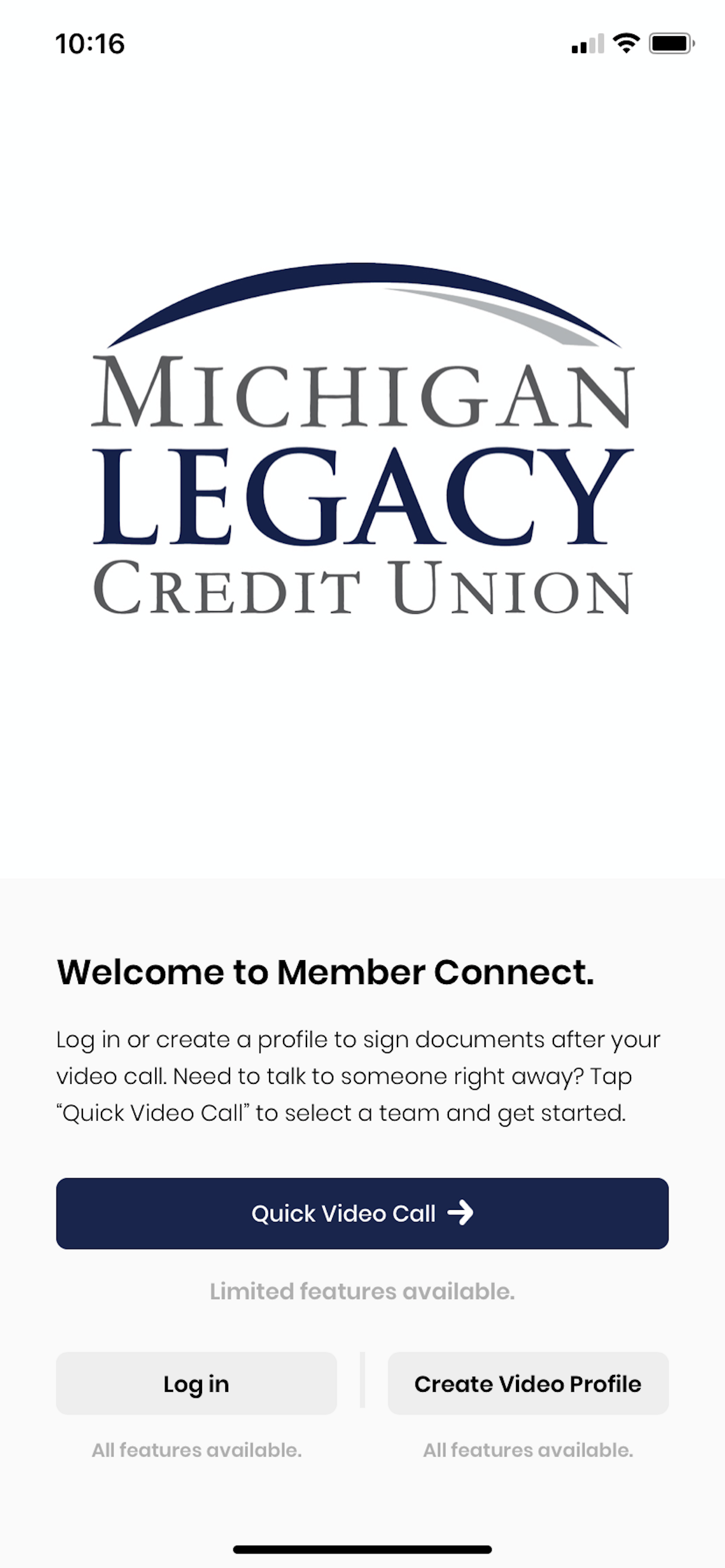Michigan Legacy Member Connect