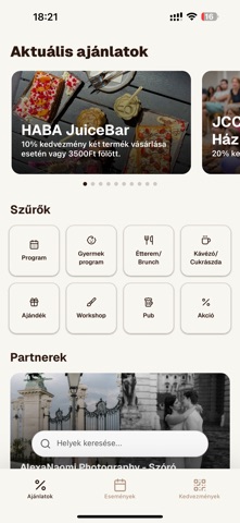 Program Budapest screenshot