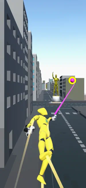 Grapple Hook Hero : Zip Action screenshot 2