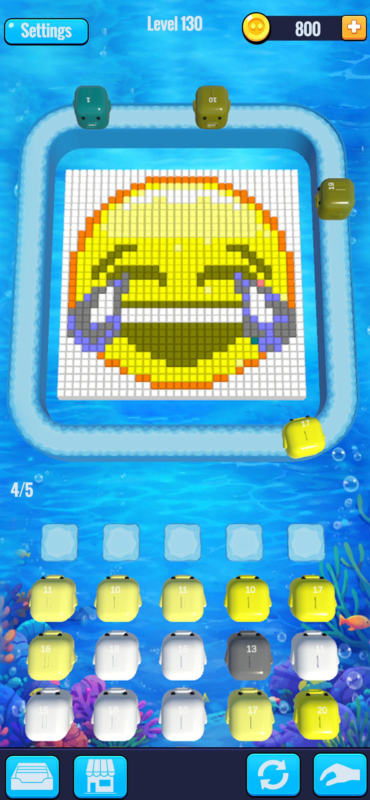 Flow Color Block: Pixel Game screenshot 5
