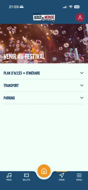 Festival du Bout du Monde iPhone screenshot 3