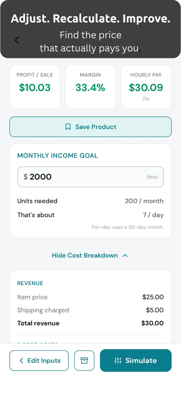 #4. True Margin Basic (iOS) 게시자: Renee Gunderson