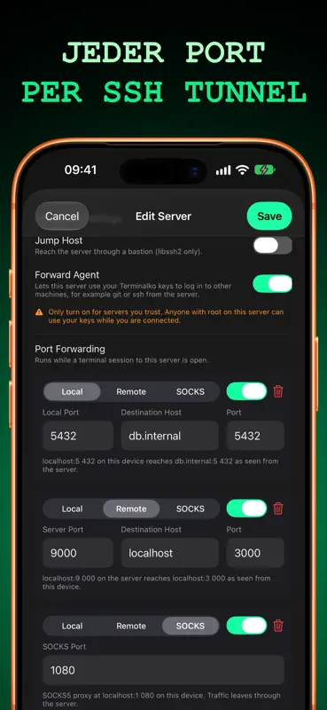 Terminalko - SSH Terminal screenshot 3 of 10