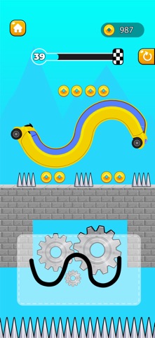 Stretch Car: 吊桥 3D screenshot